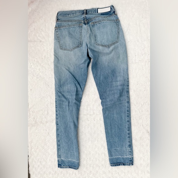 RE/DONE Originals High Rise Slim Leg Jeans - Picture 2 of 9